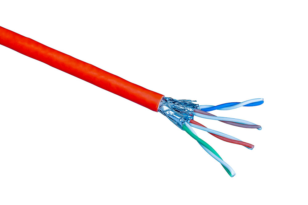 超六类4对STP电缆